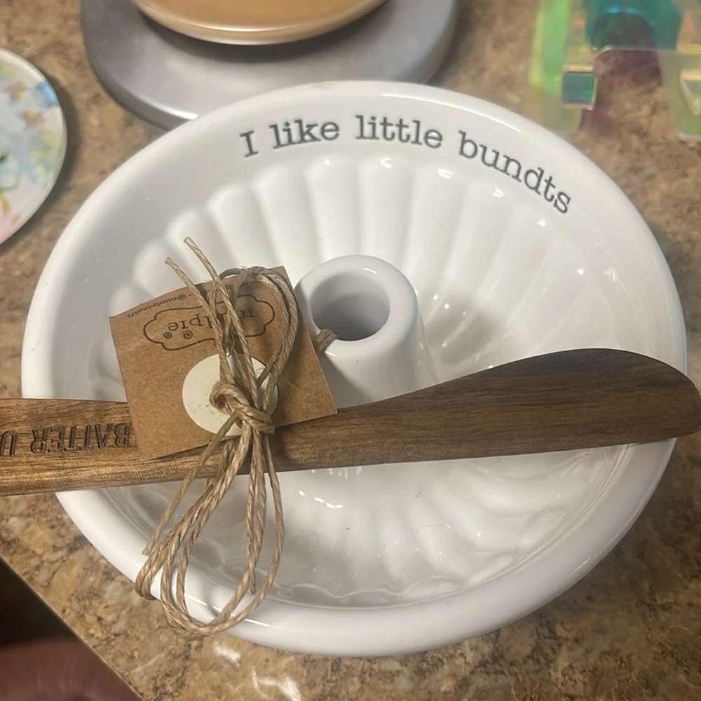 Mud Pie I Like Little Bundts Pan Set